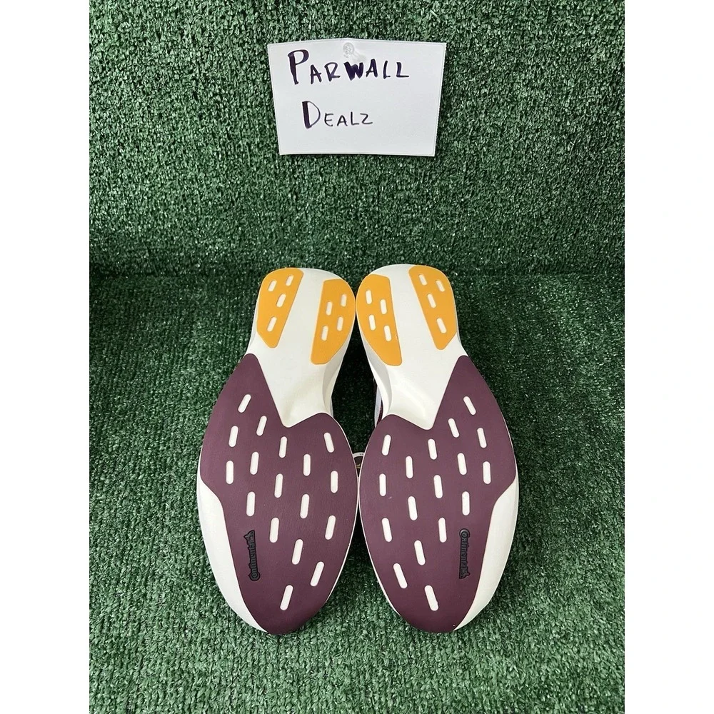 Adidas Adizero Evo SL Arizona State ASU White Running Shoes Men Size 13 JQ4572